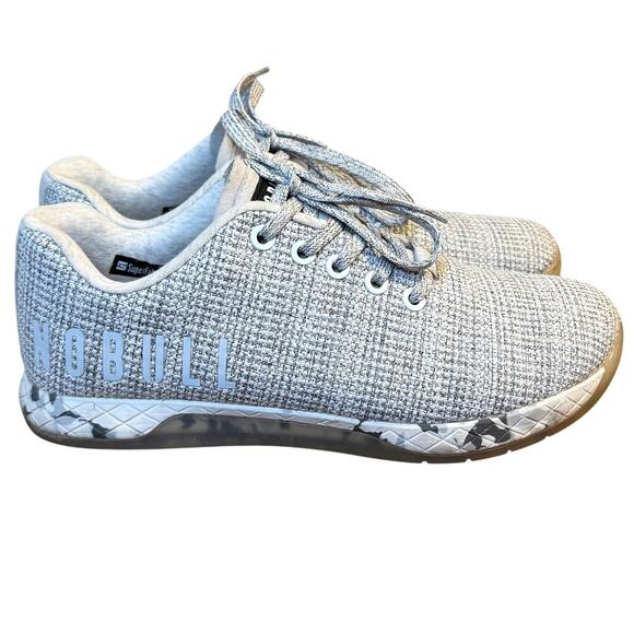 NOBULL Shoes - NOBULL Outwork Trainer CrossFit Gym Shoe Sneaker Textured Gray Women US 8 EU 39